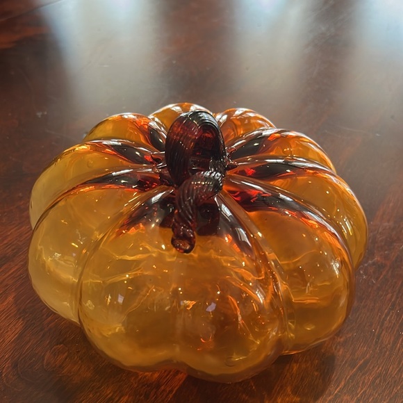 Glass decorative, pumpkin - Picture 3 of 6